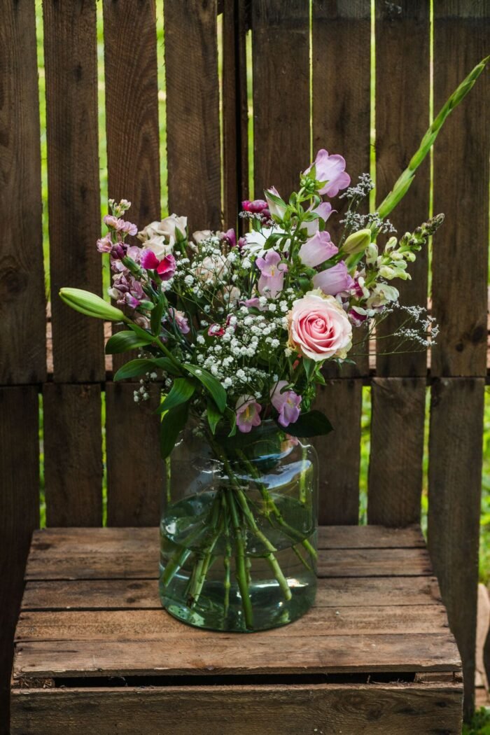 Plukboeket roze - Afbeelding 1